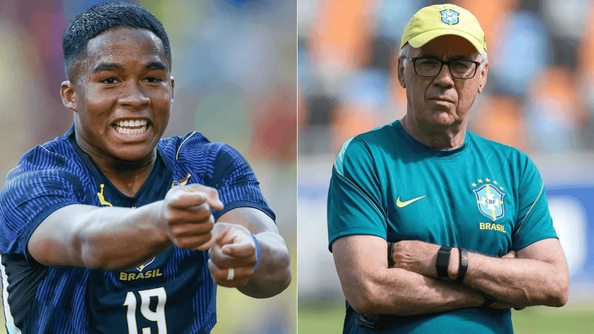 Ancelotti vira meme após suposta perseguição contra Endrick