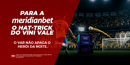 A noite em que Vini dominou tudo — menos o VAR