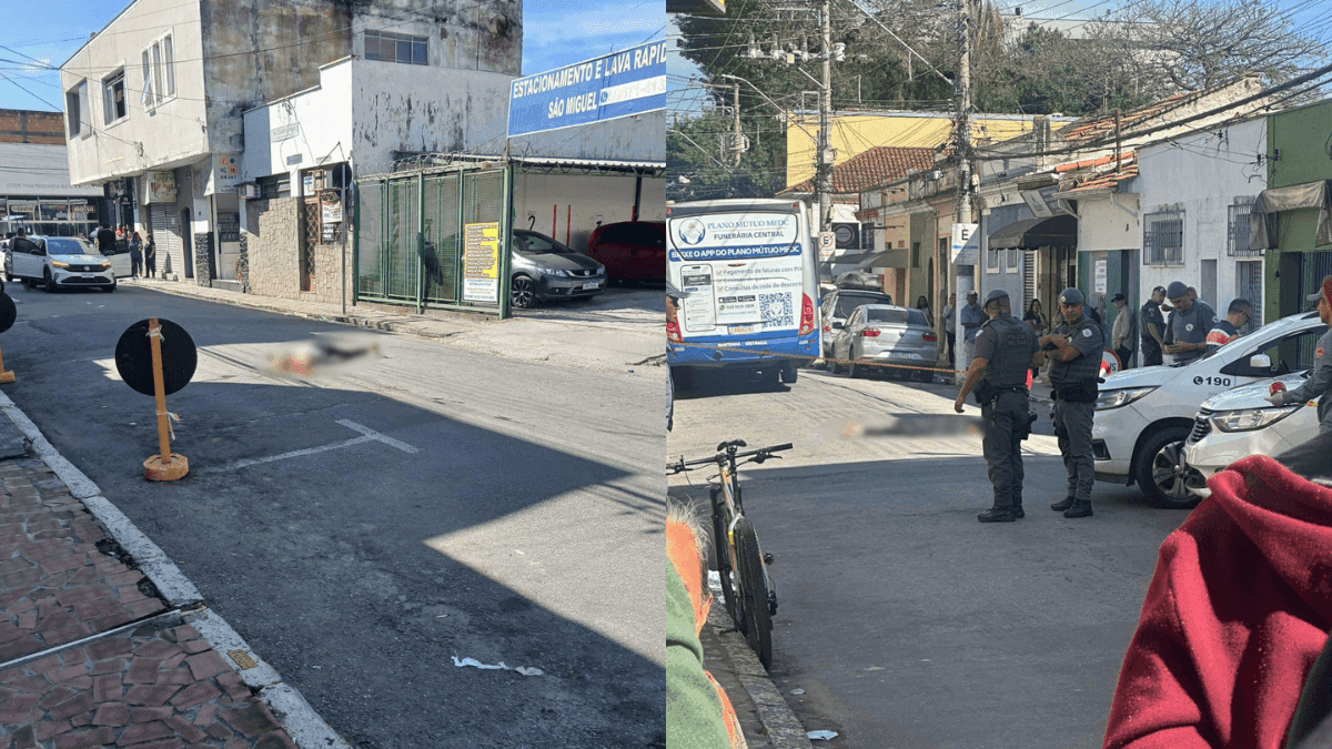 Acidente: idosa de 78 anos morre atropelada no centro de Guaratinguetá