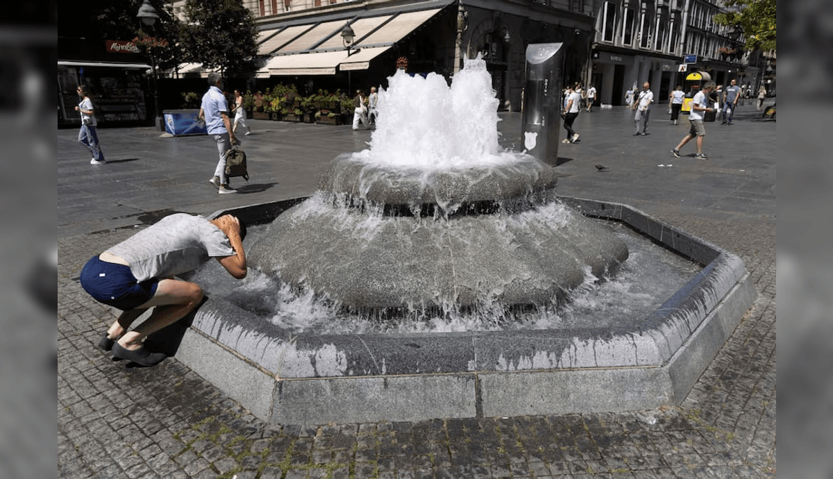 Calor extremo na Europa