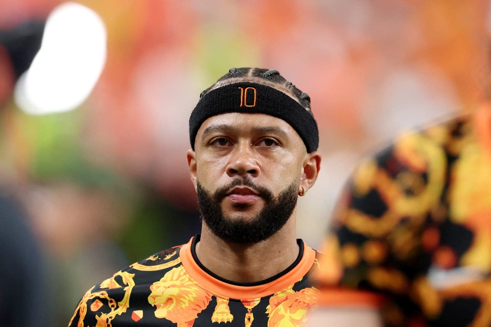 Memphis Depay começou todos os jogos da Holanda na Copa do Mundo no banco de reservas