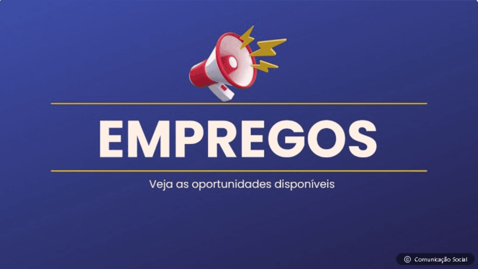 Serviço gratuito tem 988 oportunidades em diferentes áreas