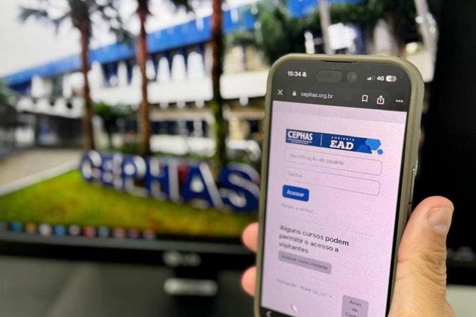 Cephas oferece cursos EAD gratuitos em SJCampos