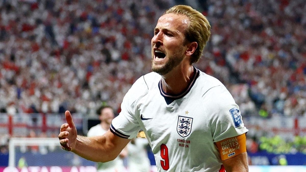 Harry Kane salvou a Inglaterra contra a RD Congo