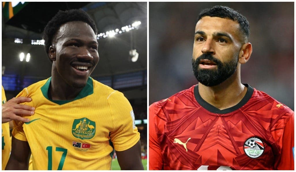 Austrália e Egito se enfrentam em jogo válido pelas 16avos de final da Copa do Mundo