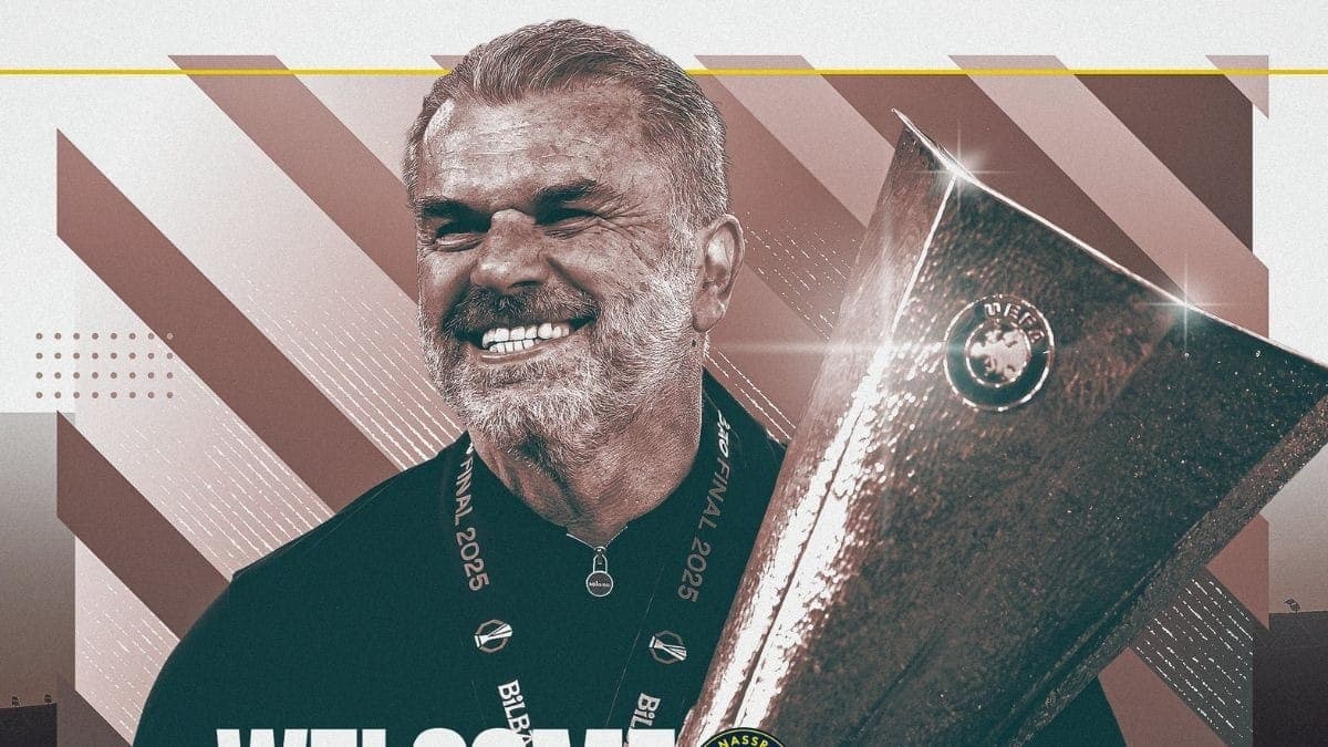 Al Nassr anuncia Ange Postecoglou como novo treinador