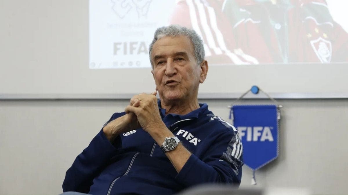 Carlo Alberto Parreira, técnico tetracampeão com a Seleção Brasileira
