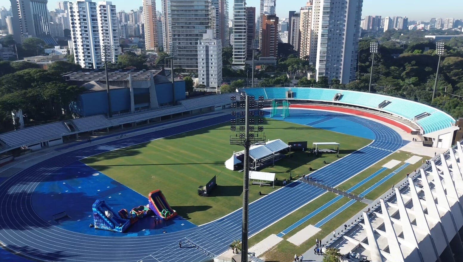 Entrega das obras do Estádio do Ibirapuera
