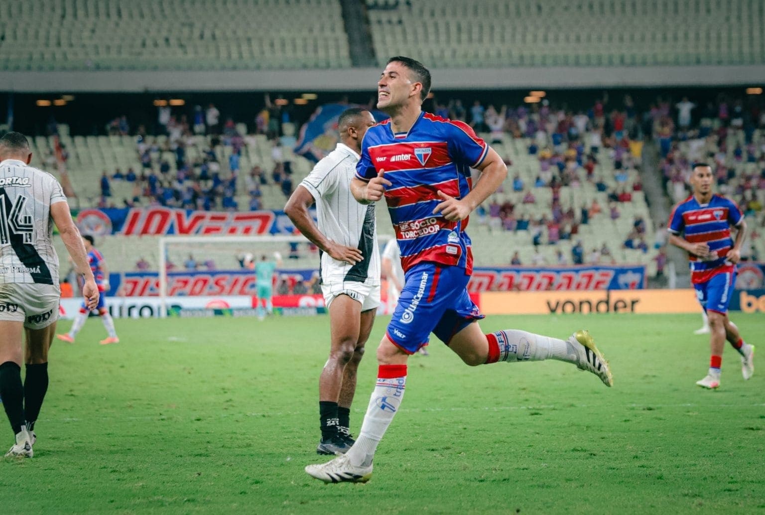 Juan Miritello marca para o Fortaleza
