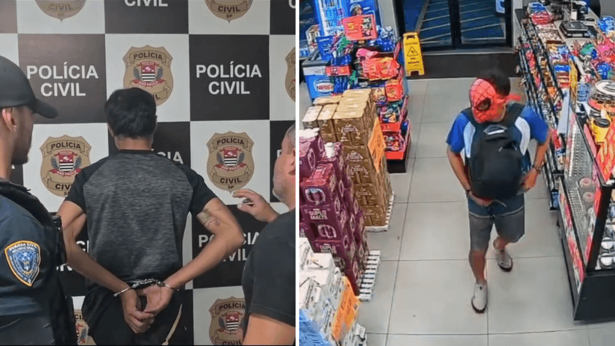 Polícia prende homem que usava máscara do Homem-Aranha em roubo em SJCampos