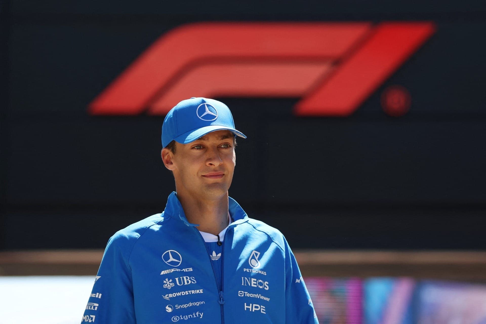 Russell no GP da Inglaterra de Fórmula 1