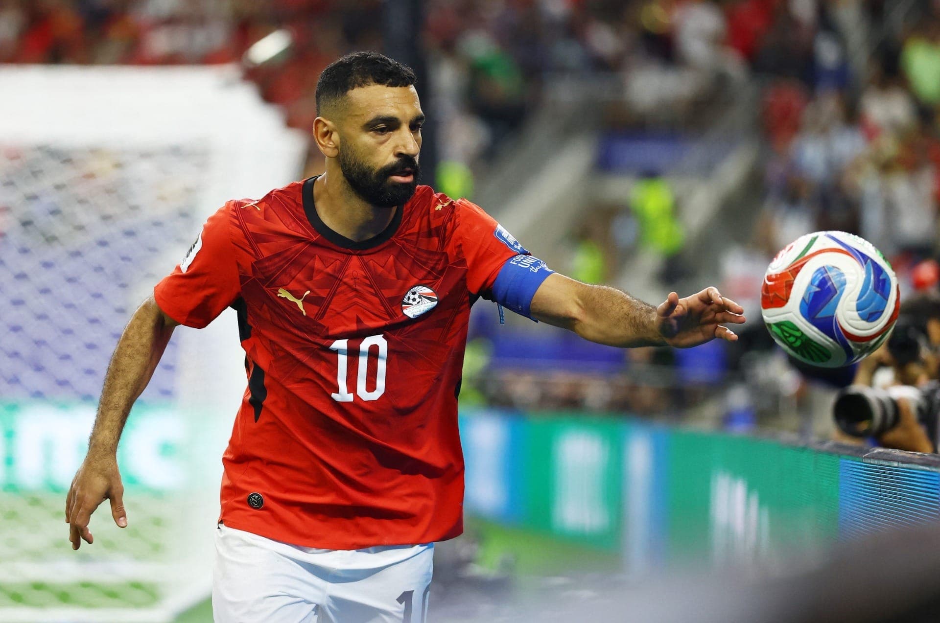 Salah durante Austrália x Egito