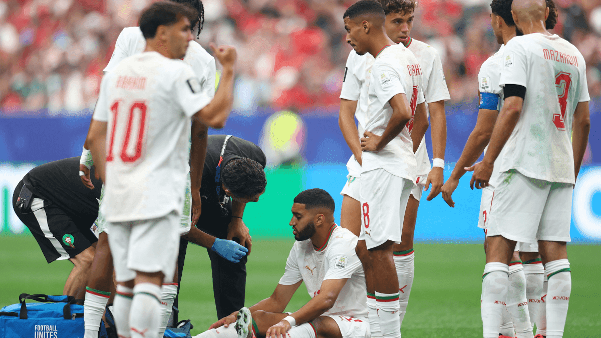 Saibari sente lesão de jogo do Marrocos contra Canadá