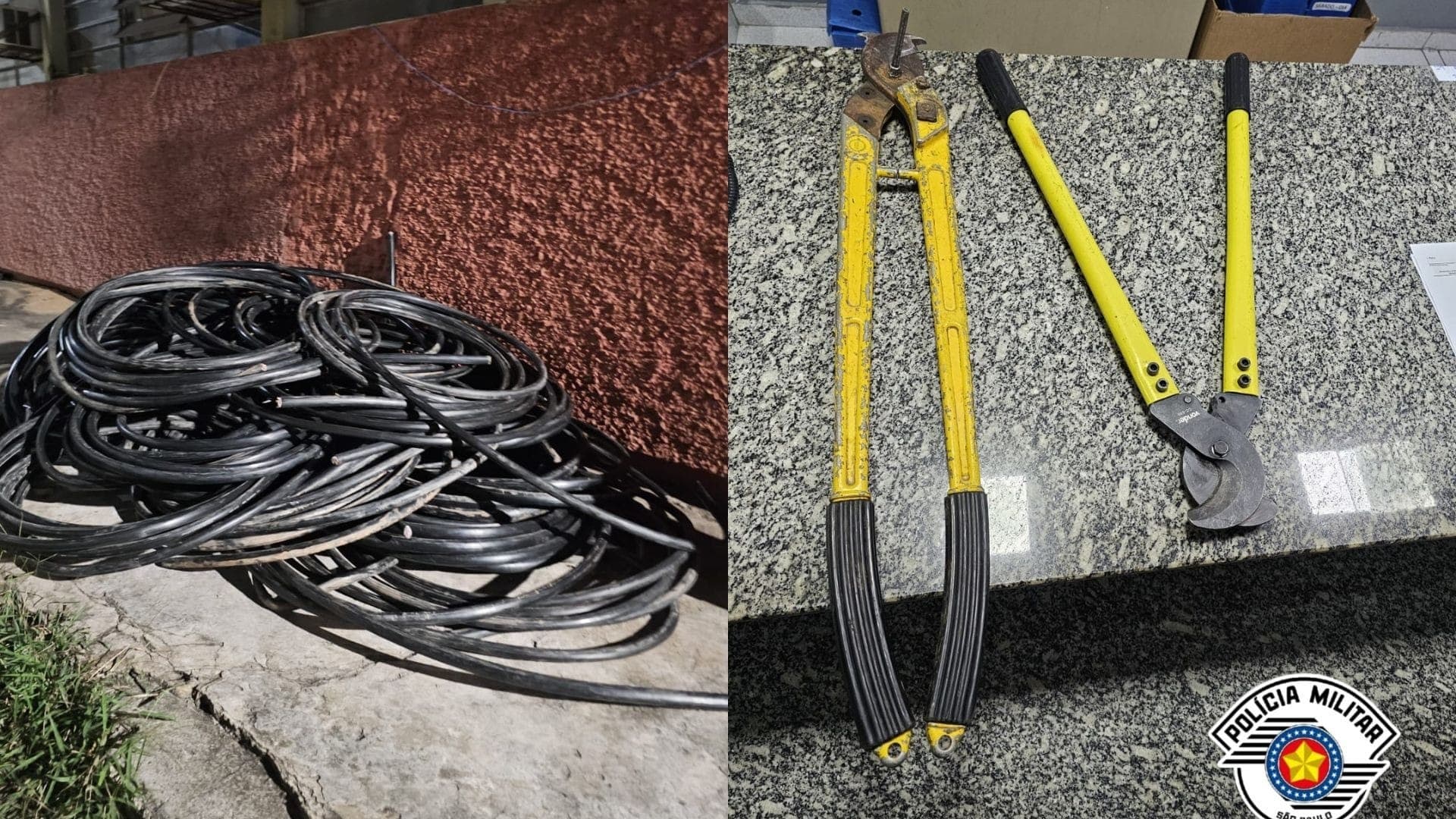 Outros suspeitos fugiram antes da chegada da Polícia