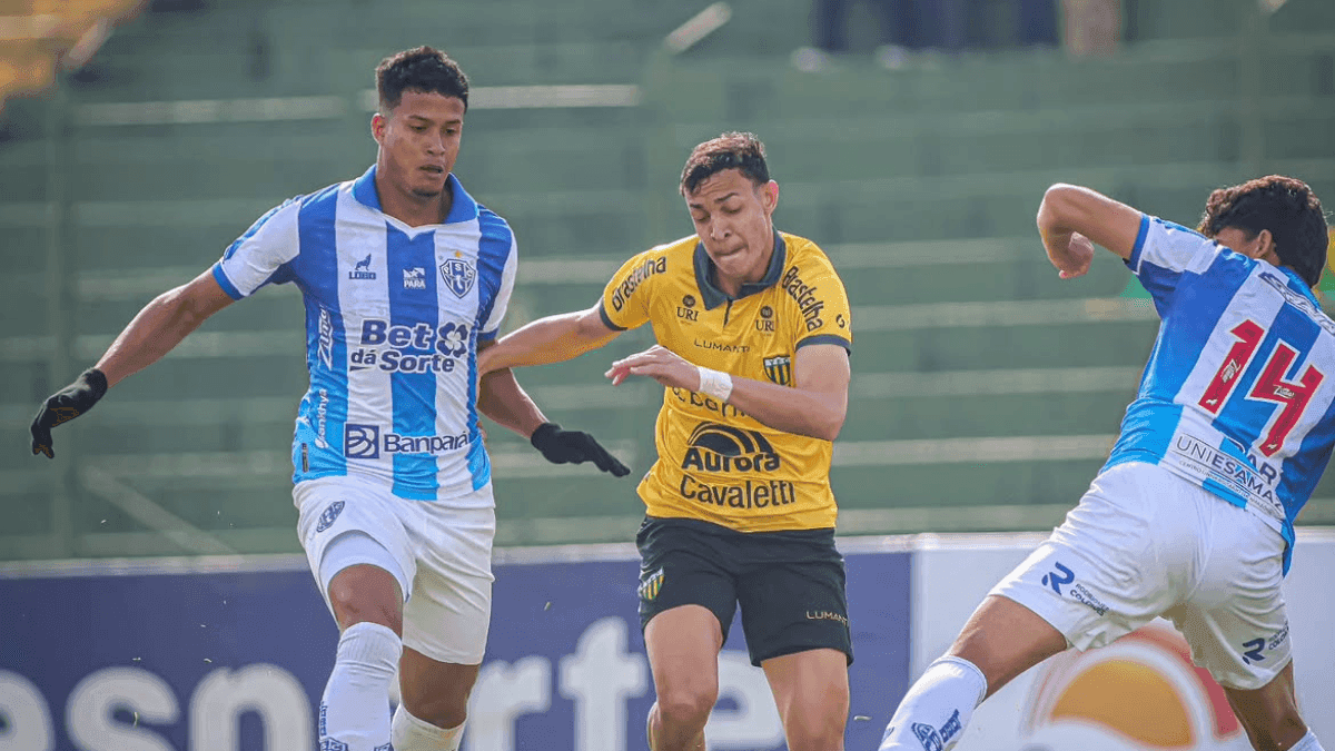 Paysandu perde para Ypiranga-RS pela 13ª rodada da Série C