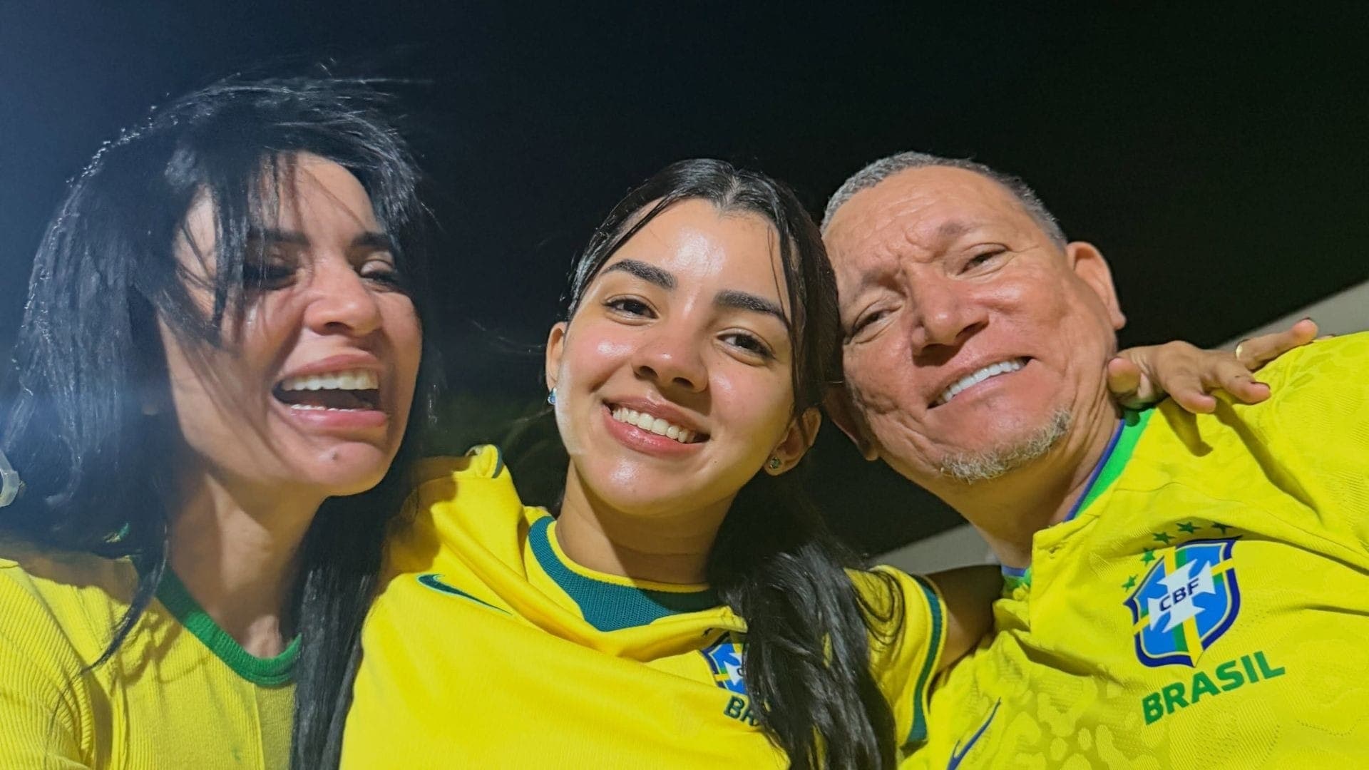 Ary Mirelle com os sogros