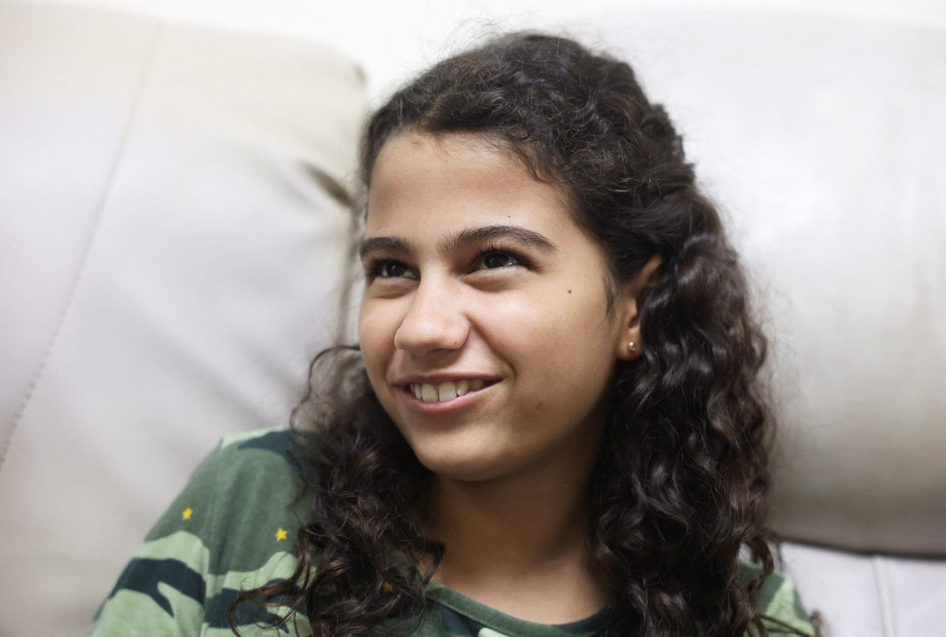 Fabiana Blanco, de 12 anos, sobrevivente da tragédia na Venezuela