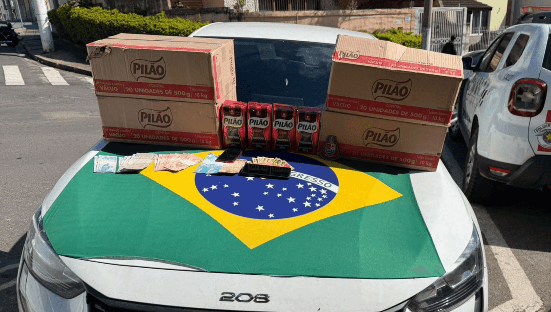 Furto teria sido em Mairiporã, um dia antes da prisão