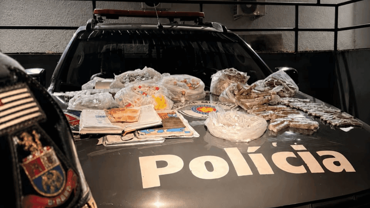 Homem é preso com quase 8 kg de drogas em São José dos Campos