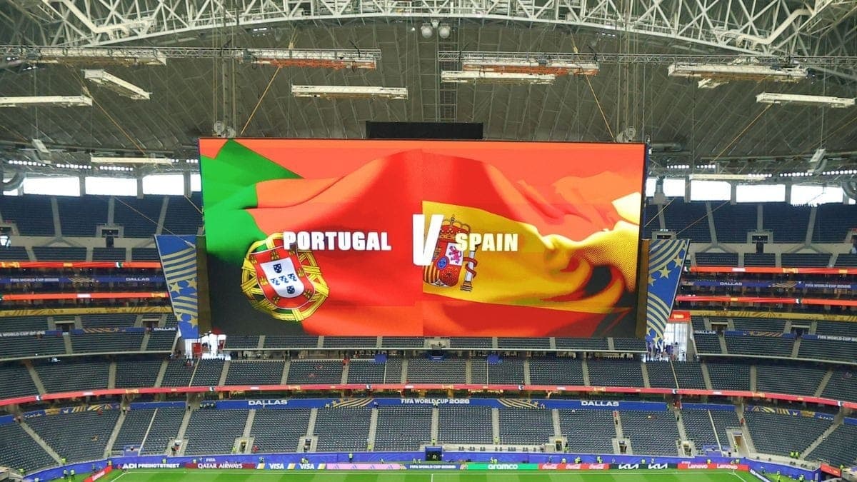 Portugal e Espanha se enfrentam nesta segunda (6)
