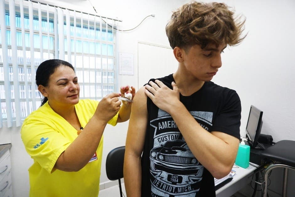 Vacinação de HPV para jovens de 15 a 19 anos é prorrogada até o fim do ano