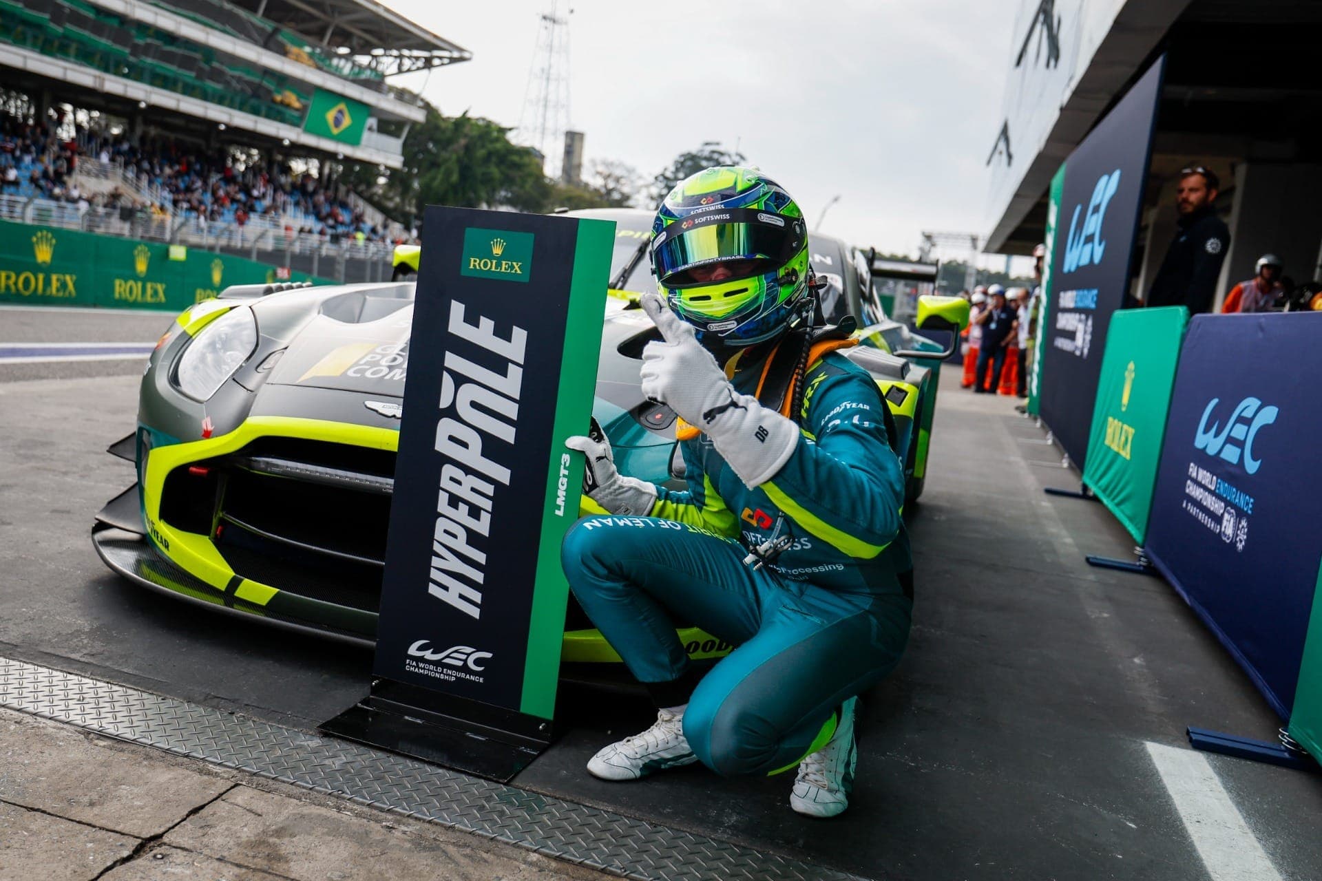 Dudu Barrichello marcou a pole da LMGT3 no WEC em 2025