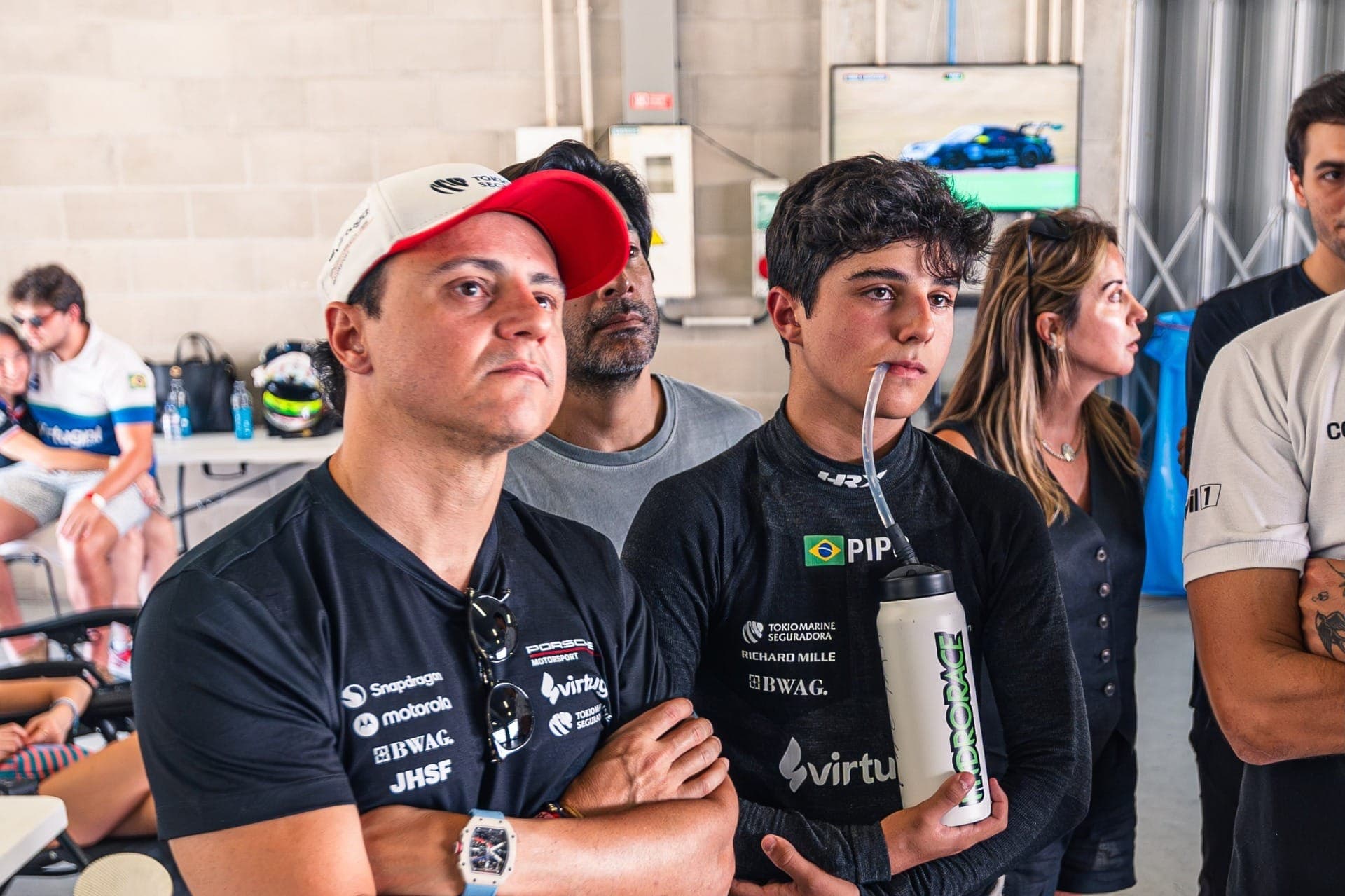 Felipe Massa e Pipo Massa correrão juntos em Endurance