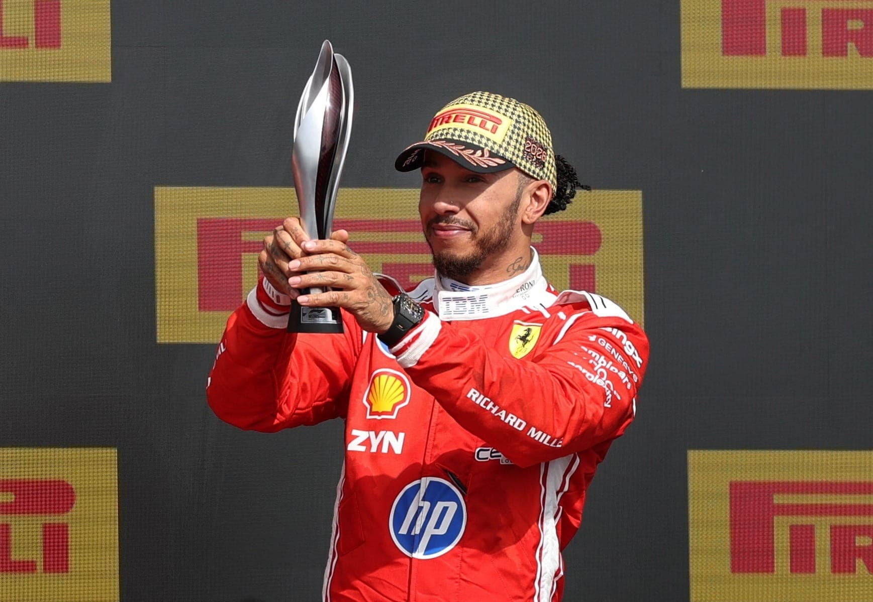 Hamilton subiu ao pódio 16 vezes em Silverstone
