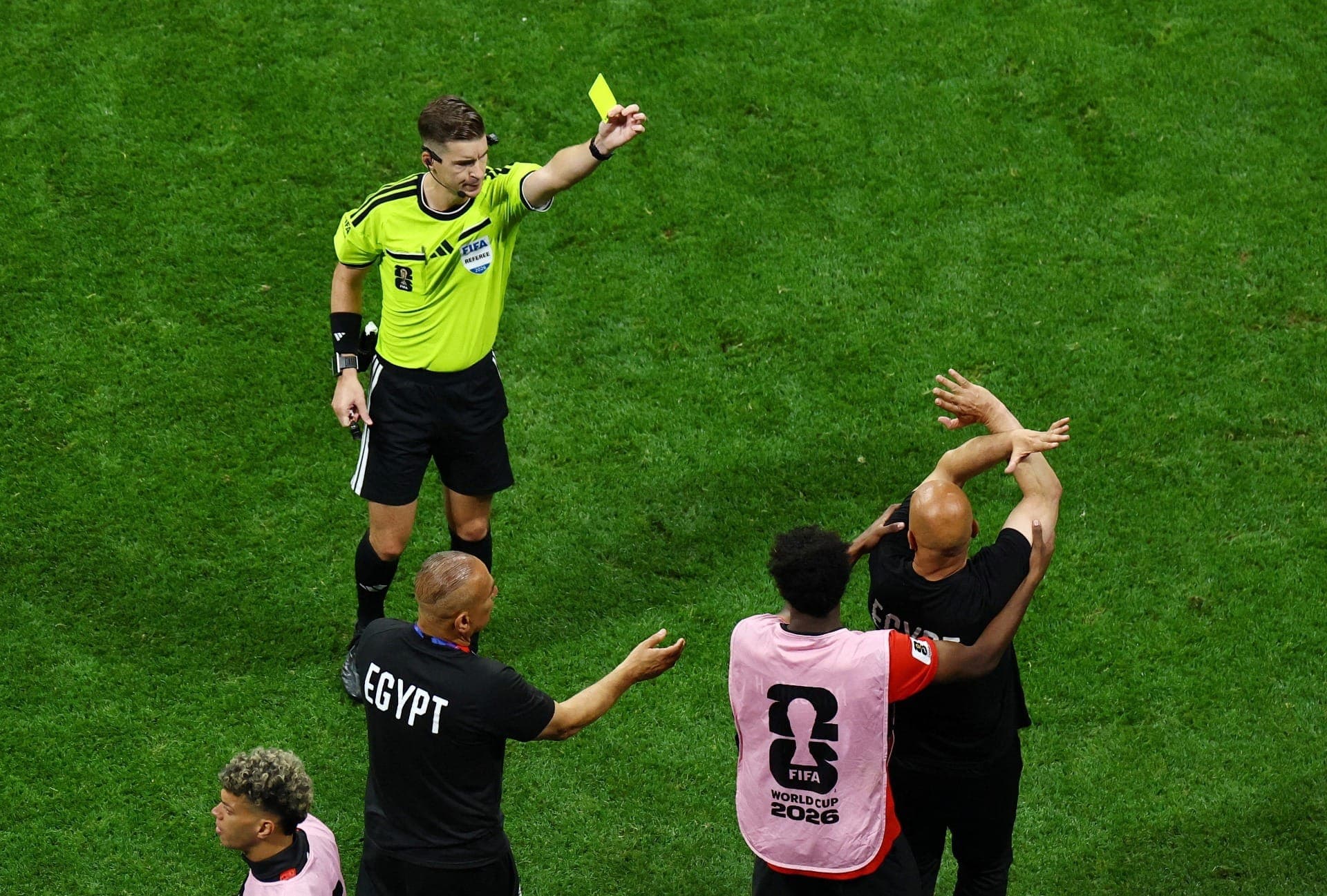 François Letexier comandou jogo entre Argentina x Egito