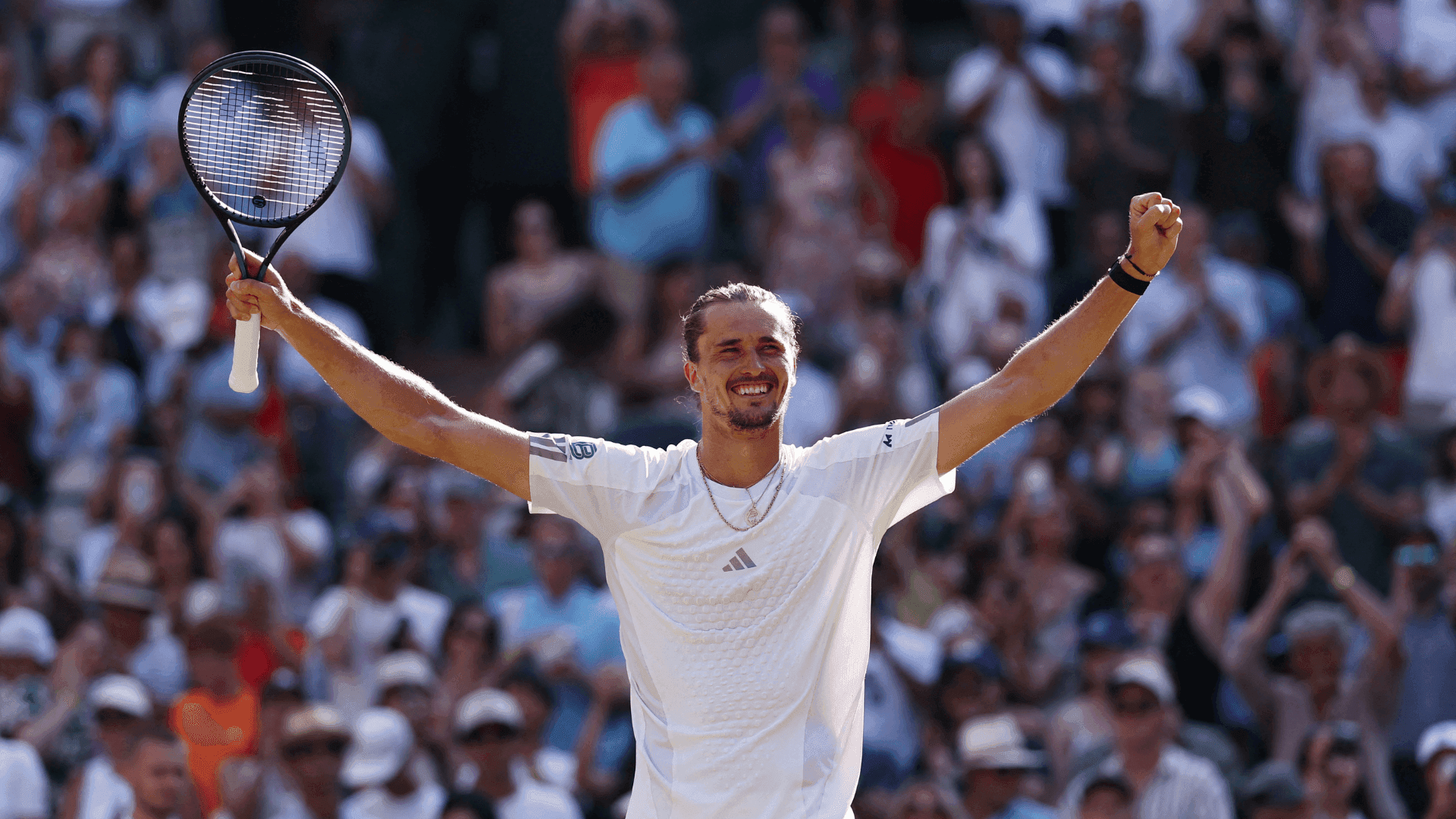 Pela primeira vez Zverev se classifica às semifinais de Wimbledon