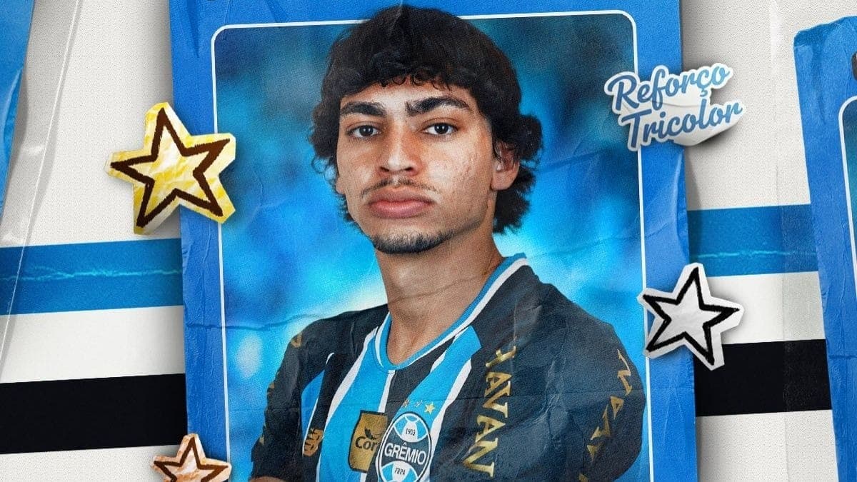Matheus Nascimento, novo reforço do Grêmio
