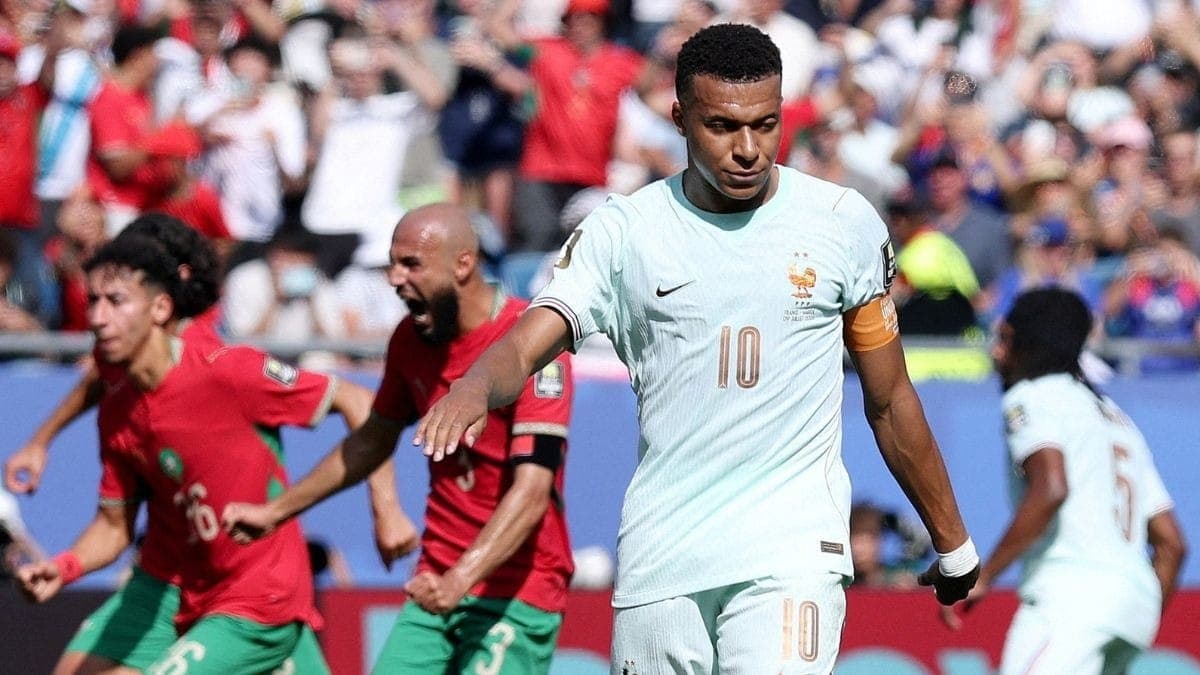 Mbappé após perder o pênalti