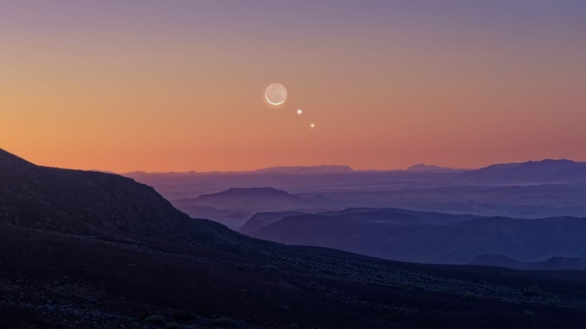 Vênus e estrela Regulus "se aproximam" em perspectiva nesta quinta-feira