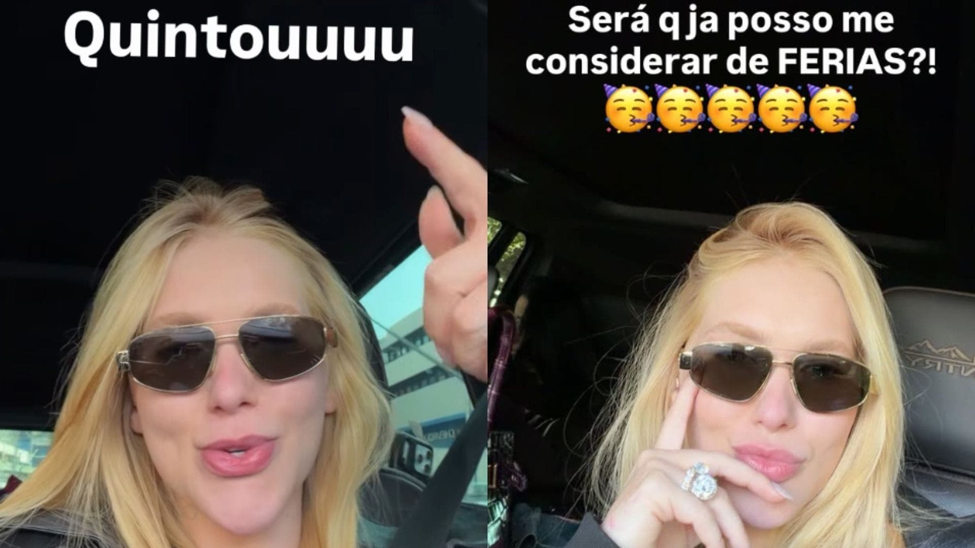 Virginia Fonseca está de férias