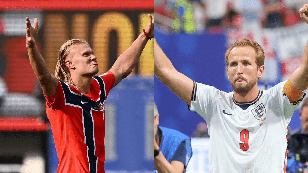 Haaland e Kane na Copa do Mundo