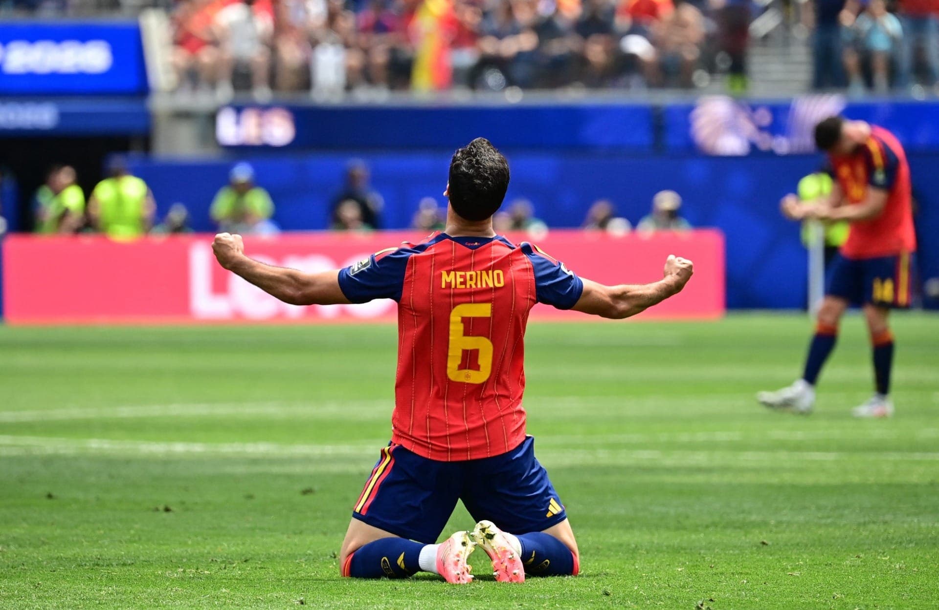 Merino comemora classificação da Espanha às semifinais da Copa do Mundo