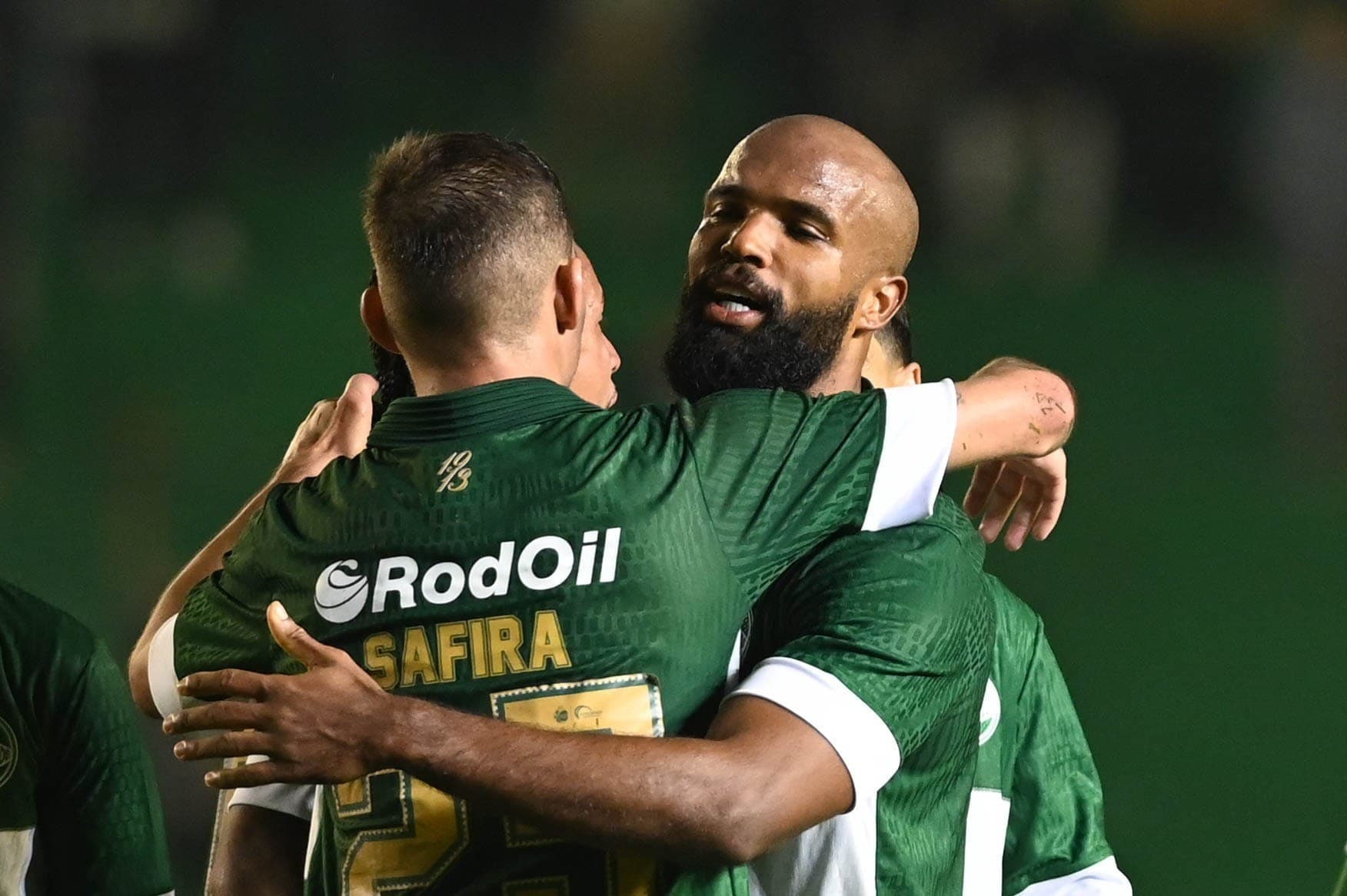 Messias, do Juventude, comemora gol anotado contra o Vila Nova pela Série B