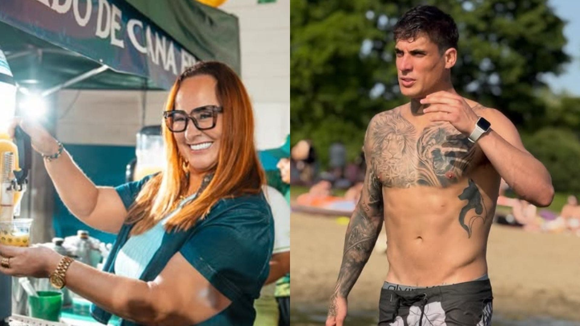 Nadine Gonçalves e Tiago Ramos namoraram em 2020