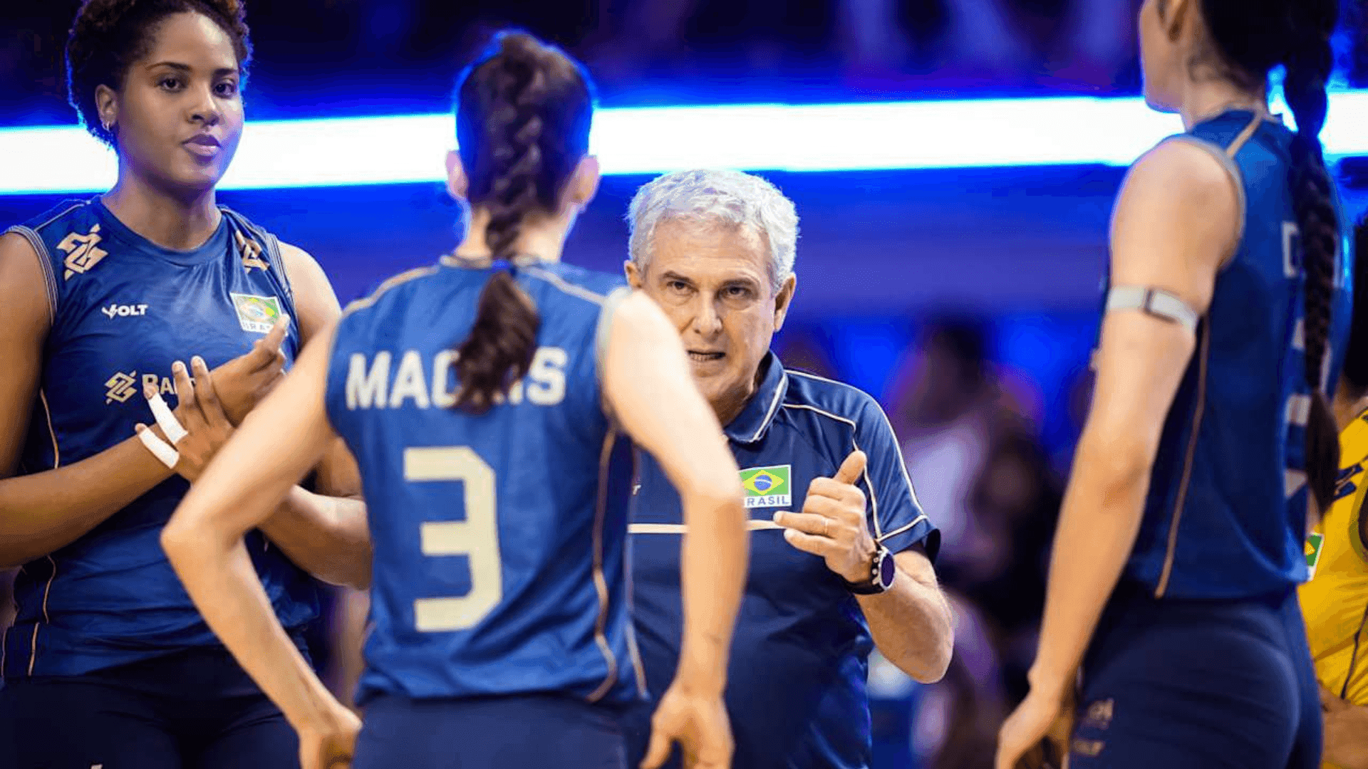 Seleção Brasileira Feminina de vôlei está classificada na VNL