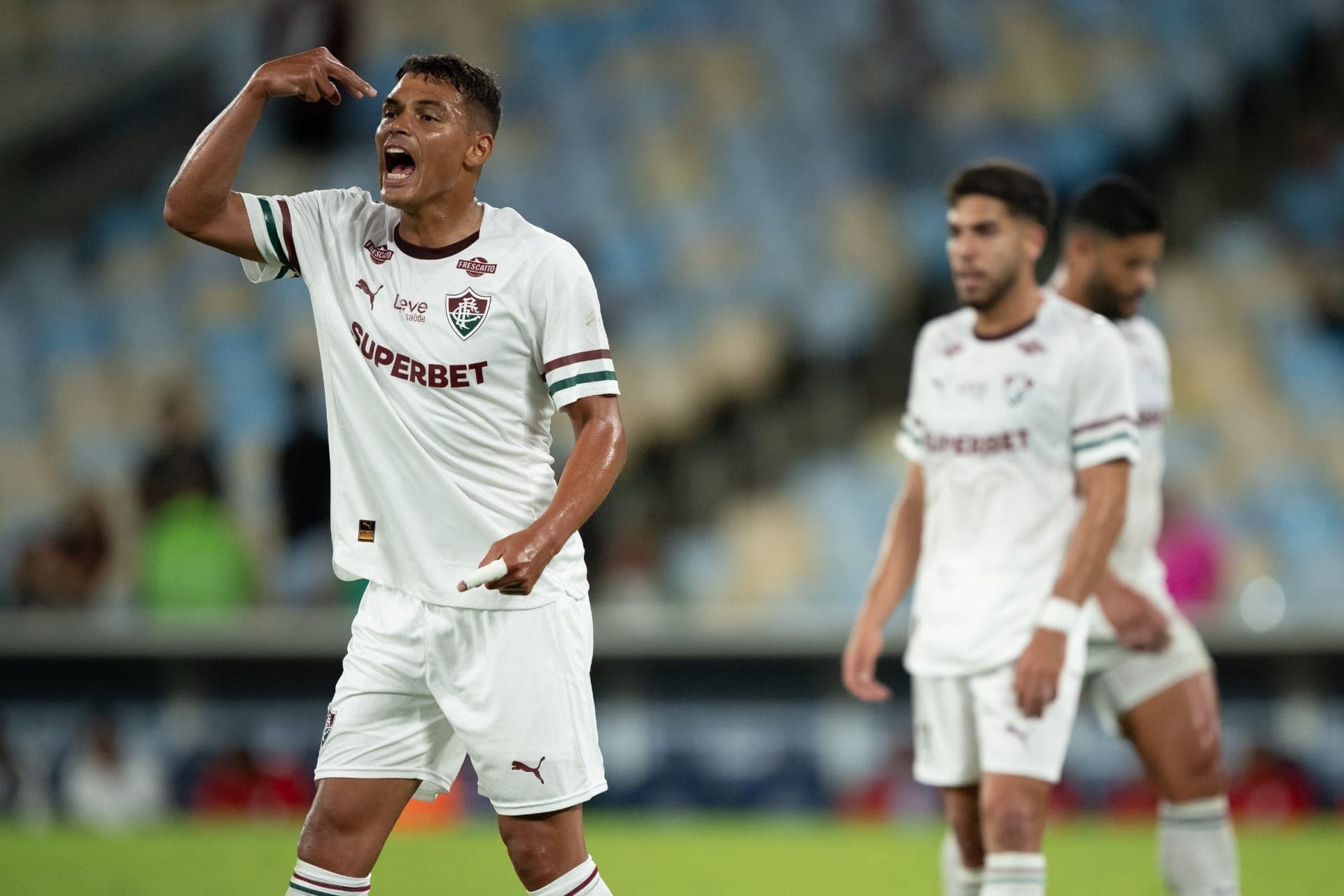 Thiago Silva estreou em sua terceira passagem pelo Fluminense
