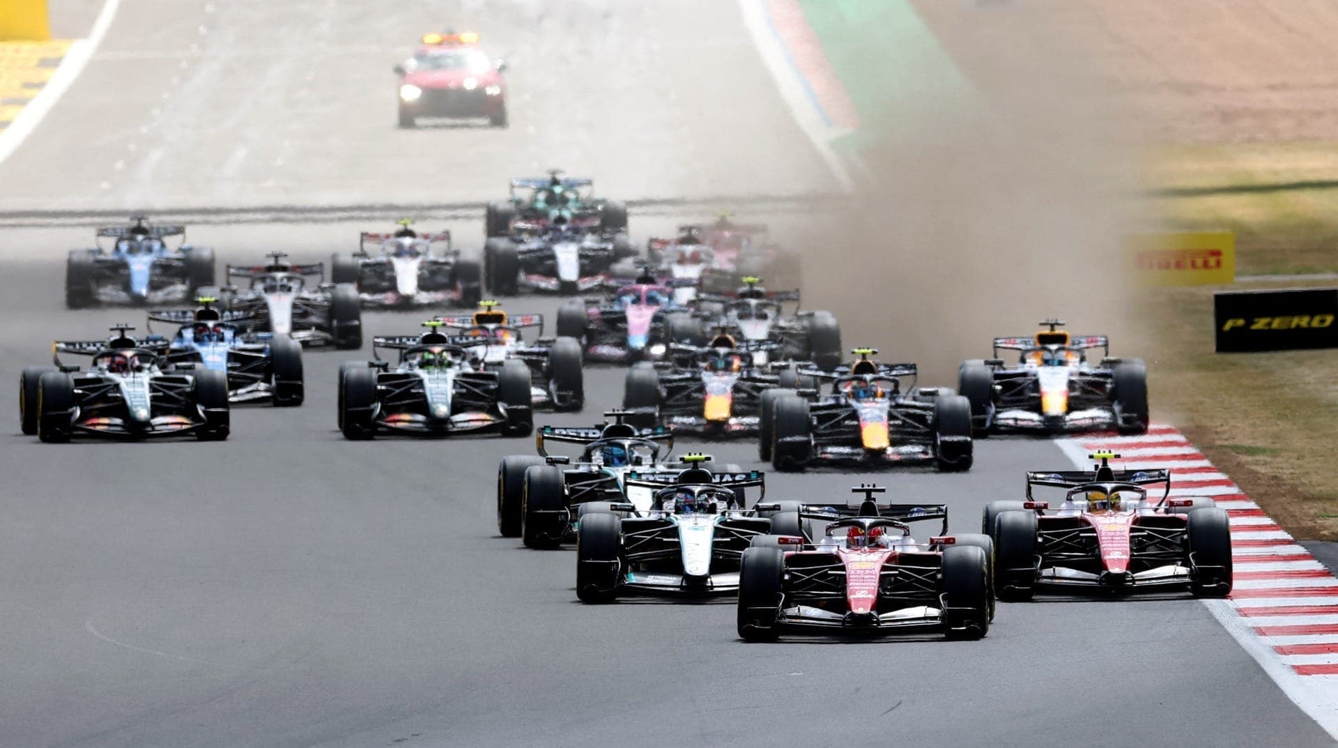 Largada do GP da Inglaterra de Fórmula 1 em 2026