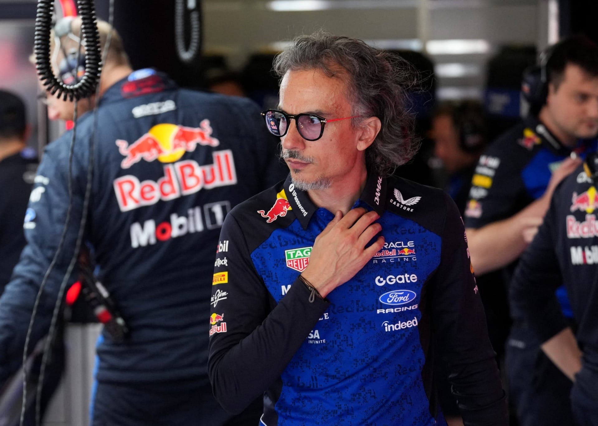 Laurent Mekies, chefe de equipe da Red Bull na Fórmula 1