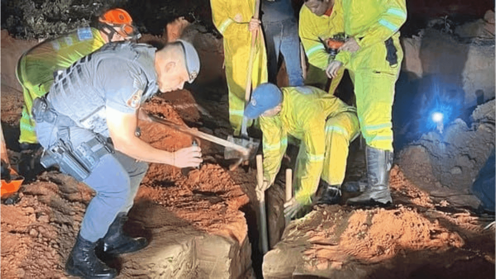 O resgate da criança durou cerca de duas horas em Guaiçara