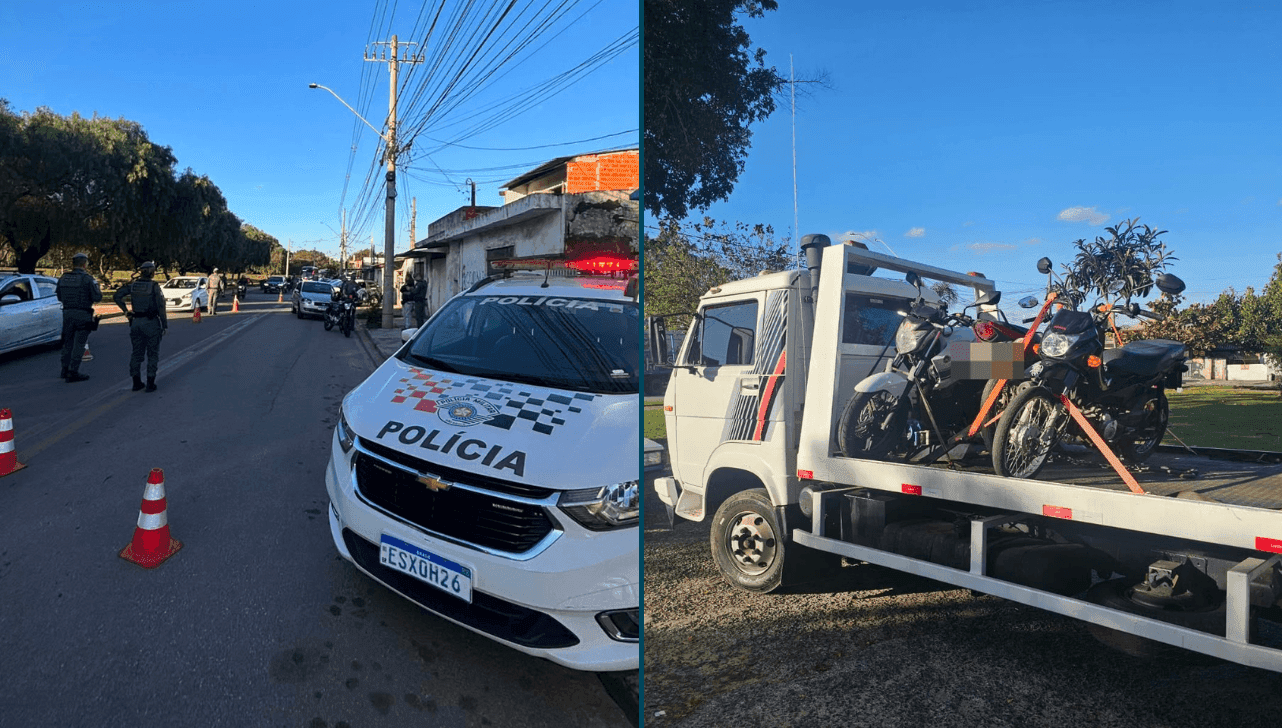 Operação contou com bloqueios em diferentes pontos da cidade
