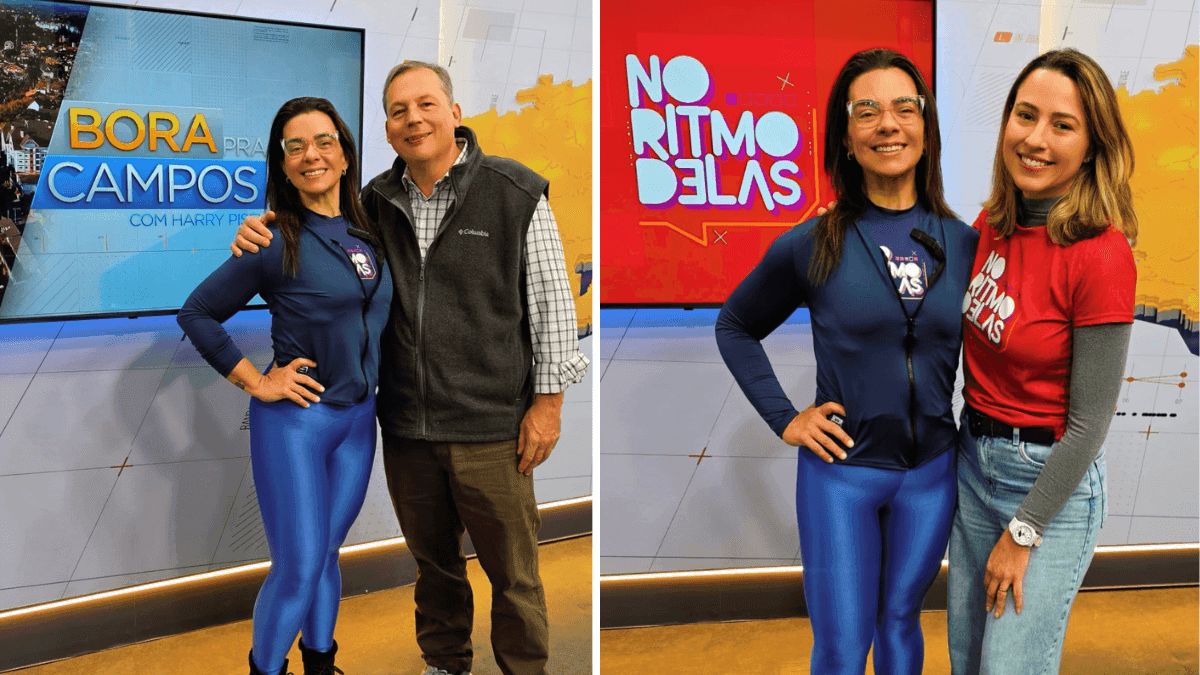 Thais Dantas com Harry Pisek e Juliana Sever