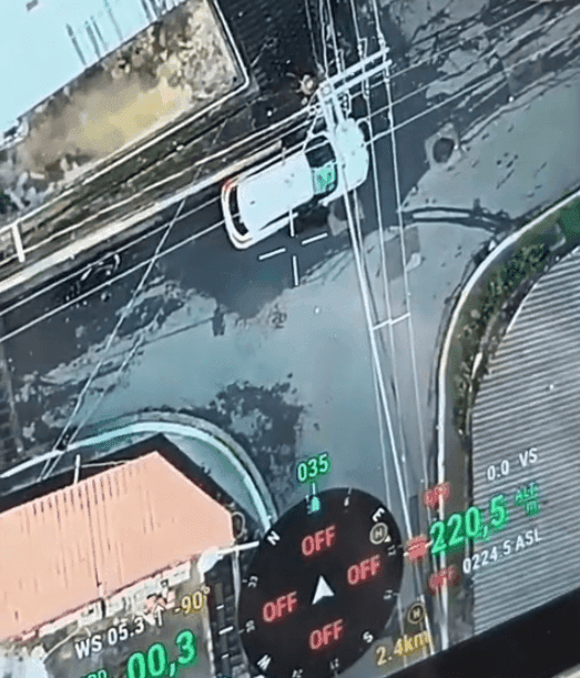 Ataque com drone e granada na comunidade Dois Irmãos