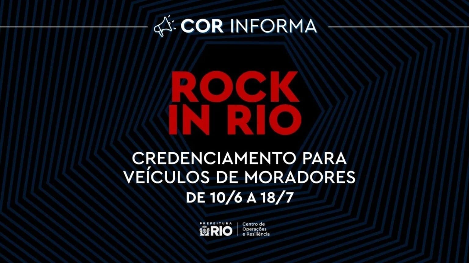 Credenciamento para veículos de moradores do entorno do Rock in Rio acaba dia 18 de julho