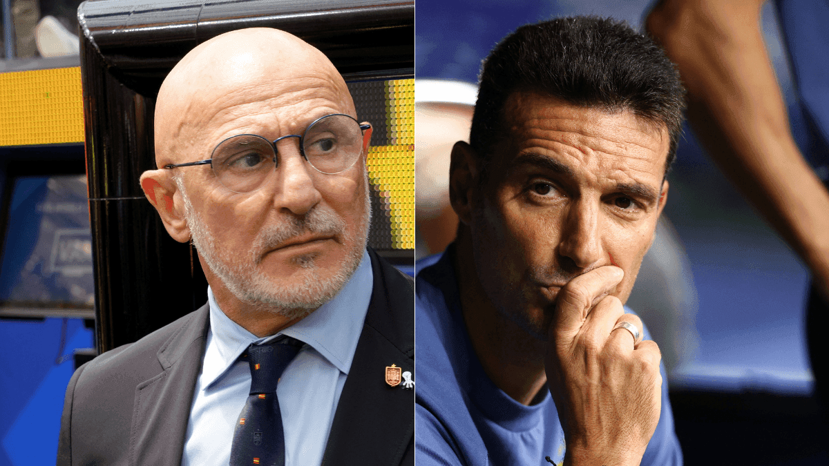 De la Fuente e Scaloni treinaram seleções de base