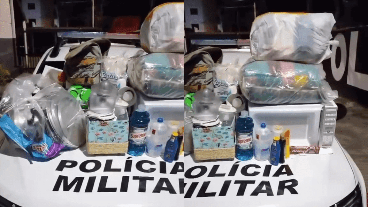 Dupla é presa por furto de panelas, micro-ondas e cobertores em Ubatuba