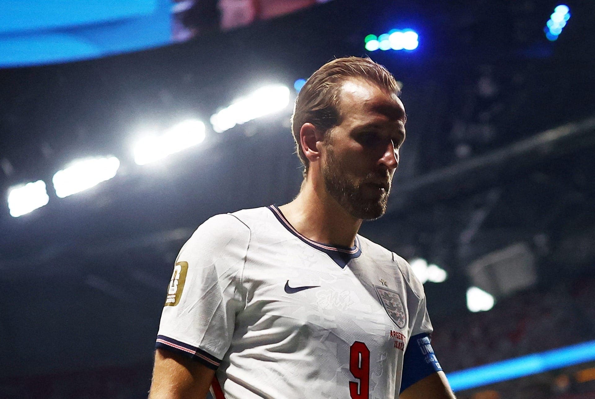 Harry Kane lamenta eliminação da Inglaterra para a Argentina na Copa do Mundo